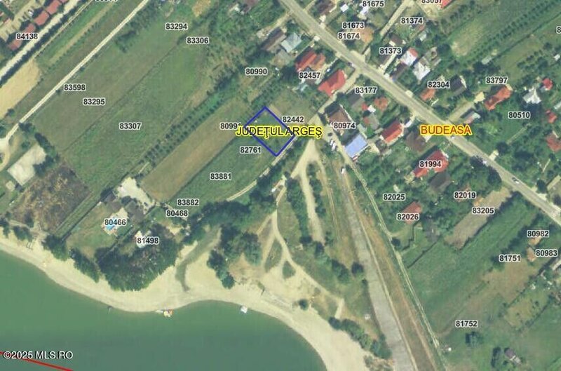 Arges Teren ideal pe malul lacului Budeasa.